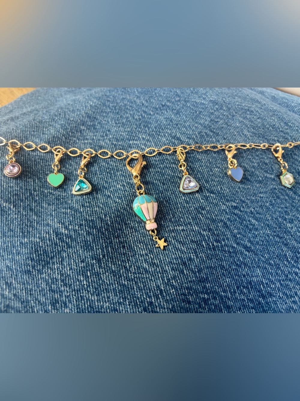Charm Bag Chain Hot Air Balloon